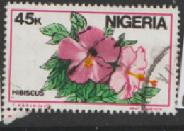 Nigeria  1986  SG 522  Hibiscus  Fine Used - Nigeria (1961-...)