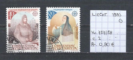 (TJ) Europa CEPT 1983 - Liechtenstein YT 757/58 (gest./obl./used) - 1983