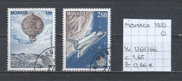 (TJ) Europa CEPT 1983 - Monaco YT 1365/66 (gest./obl./used) - 1983