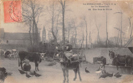 LA NORMANDIE- LA VIE NORMANDE UNE COUR DE FERME - Fermes