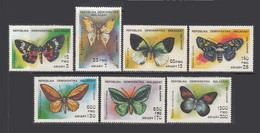 Madagascar 1992  Yvert 1068/1074 **  Papillons Butterflies Mariposas Farfalle Schmetterlinge - Madagaskar (1960-...)