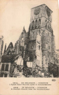 BELGIQUE - Dixmude - L'Eglise Saint Nicolas Après Le Bombardement  - Carte Postale Ancienne - Diksmuide