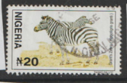Nigeria  2001   SG 779  Zebra     Fine Used - Nigeria (1961-...)