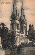 FRANCE - Moulins - Façade De La Cathédrale - Carte Postale Ancienne - Moulins