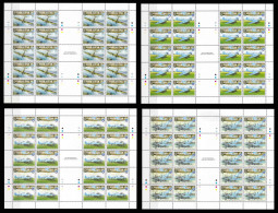 Gibraltar 2011, " Spitfire 75th Anniversary ", In Mini Sheets Of 20 Series, Face Value £ 60.20,  MNH - Gibraltar