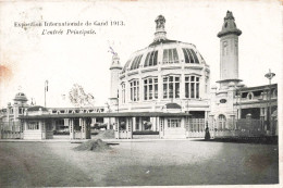 BELGIQUE - Exposition Internationale De Gand 1913 - L'Entrée Principale - Carte Postale Ancienne - Gent