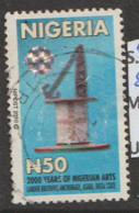 Nigeria  2010   SG 882 Nigerian  Art   Fine  Used - Nigeria (1961-...)