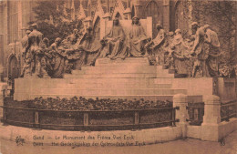 BELGIQUE - Gand - Le Monument Des Frères Van Eyck - Carte Postale Ancienne - Gent