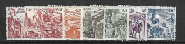 GRANDE SERIE COLONIALE DU TCHAD AU RHIN 1946 AEF Cat Yt N° 44 à 49 N** MNH - 1946 Tchad Au Rhin