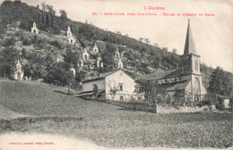 FRANCE - L'Ariège - Renaude - Eglise Et Chemin De Croix - Carte Postale Ancienne - Sonstige & Ohne Zuordnung