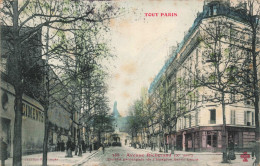 FRANCE - Paris - Avenue Richerand - Colorisé - Carte Postale Ancienne - Plazas