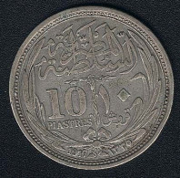 Ägypten, 10 Piastres 1917, Silber - Egypt