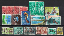 Tanganyika, Lot Of 21 Used Stamps - Tanganyika (...-1932)