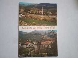 CARTOLINA: SALUTI DA VAL DELLA TORRE (TO) - VIAGGIATA - F/G - COLORI - LEGGI - Rivoli