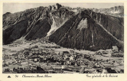 FRANCE - Chamonix-Mont-Blanc - Vue Générale Et Le Brévent - Carte Postale Ancienne - Chamonix-Mont-Blanc