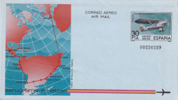 AEROGRAMME   ESPAÑA 1982 - Clocks