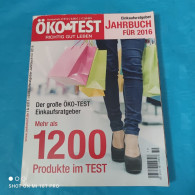 Öko Test Jahrbuch Für 2016 - Other & Unclassified