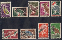 Ivory Coast 1965-66 9V Birds MNH Fair Condition , Gum Disturbed  (Refer Photos) - Côte D'Ivoire (1960-...)