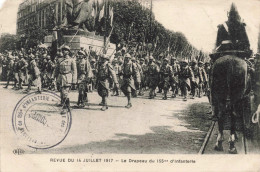 FRANCE - Revue Du 14-Juillet 1917 - Le Drapeau D'infanterie - Animé - Carte Postale Ancienne - Other & Unclassified