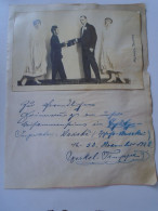 ZA452.3 CIRCUS  MEMORABILIA  -  MERKEL TRUPPE  - Autographs -1922 Cirque  Zirkus - Actors & Comedians