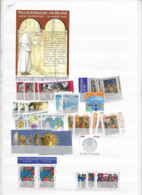 2001 MNH Vaticano, Vatikanstaat, Year Collection, Postfris** - Años Completos