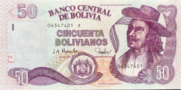 Bolivia 50 Bolivianos, P-225 (2001) - UNC - Bolivia