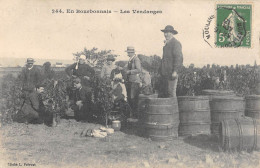 CPA 03 EN BOURBONNAIS / LES VENDANGES - Sonstige & Ohne Zuordnung