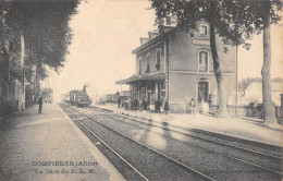 CPA 03 DOMPIERRE / LA GARE DU P.L.M. / TRAIN - Other & Unclassified