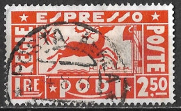 DODECANESE 1936 RODI Express Stamps £ 2.50 Orange Vl. E 2 - Dodekanisos