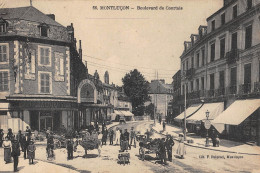 CPA 03 MONTLUCON / BOULEVARD DE COURTAIS - Sonstige & Ohne Zuordnung