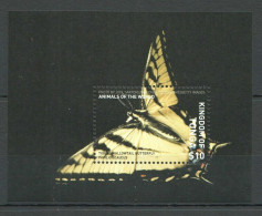 Ss0839 2018 Tonga Fauna Animals Of The World Smallowtail Butterflies 1Bl Mnh - Schmetterlinge