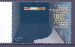 2018. Azerbaijan, 100y Of Azerbaijan Women Rights, 1v,  Mint/** - Azerbaiján