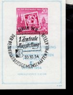 DDR Block 010 Briefmarkenausstellung  Gestempelt Used (1) - 1950-1970