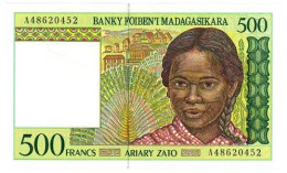 Madacascar 500 Francs/100 Ariary (ND)P75a UNC(B/1-32 - Madagascar