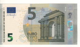 5 EURO  “Spain”    DRAGHI    V 009 A5    VB4101855049   /  FDS - UNC - 5 Euro