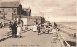 FRANCE - Luc-sur-Mer - Le Casino Et La Digue - Animé - Carte Postale Ancienne - Luc Sur Mer