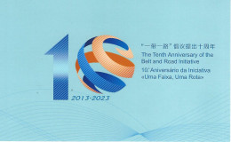 HONGKONG, Booklet 122, 2023, Tenth Anniversary Of The Belt And Road Initiative - Postzegelboekjes