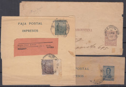 ⁕ Argentina ⁕ Old Cover / Envelope ⁕ Clippings - Scan - Enteros Postales
