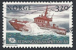 Norwegen, 1991, Mi.-Nr. 1066, Gestempelt - Gebraucht