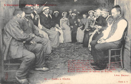 CPA 15 CANTAL / L'AUVERGNE HISTORIQUE ET PITTORESQUE  / VEILLEE A L'ETABLE - Autres & Non Classés