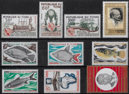 TCHAD - LOT TIMBRES DIFFERENTS - NEUF** MNH - Chad (1960-...)