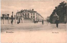 Carte Postale  Belgique  Bruxelles Rue Royale Début 1900 VM72157ok - Avenues, Boulevards