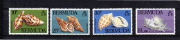 Bermuda 1982 Set Shell/Snacke/Sealife Stamps (Michel 408/11) MNH - Bermuda