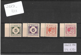 Lokalpost, Görlitz, Michel 1-4, Postfrisch , Sehr Selten Im Angebot, Siehe Photo - Mint