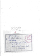 CANADA PLI MILITAIRE OBL NATIONS UNIES LETTRE ECRITE POUR LE CANADA 1967 - Storia Postale