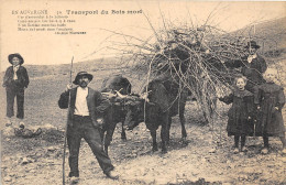 EN AUVERGNE- TRANSPORT DU BOIS MORT - Campesinos