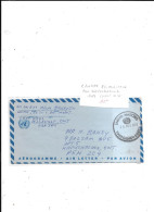 CANADA PLI MILITAIRE POUR KAPUSKASING CACHET NATIONS UNIES 1978 - Briefe U. Dokumente