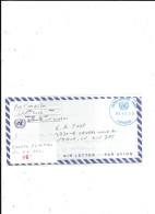 CANADA PLI MILITAIRE CACHET NATIONS UNIES 1993 - Briefe U. Dokumente