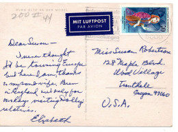 70290 - Bund - 1977 - 70Pfg Koerner EF A LpAnsKte KOELN - ... -> Troutdale, OR (USA) - Lettres & Documents