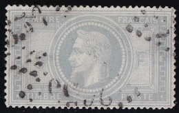 France N°33 - Oblitéré - Pelurage Sinon TB - 1863-1870 Napoléon III. Laure